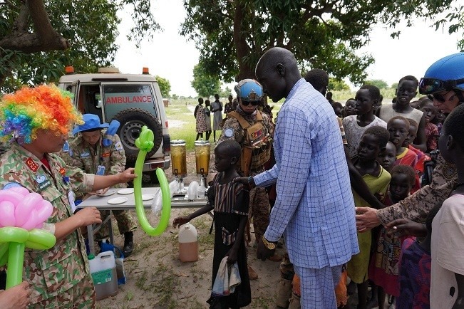 Hoạt động nhân đạo ý nghĩa của Bệnh viện dã chiến Việt Nam tại Nam Sudan